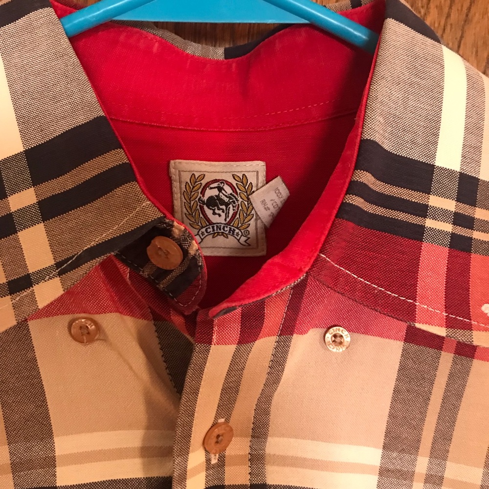 Men’s long sleeved Cinch shirt